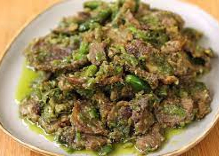 Intip Menu Daging Sambal Goreng Ijo, Dijamin Ketagihan