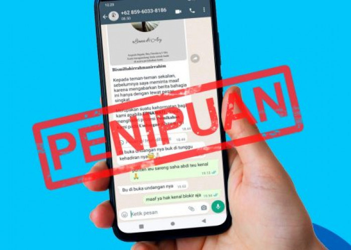 Modus Link Undangan Nikah Digital, Bisa Curi Data Pribadi Via WhatsApp, Waspadalah!