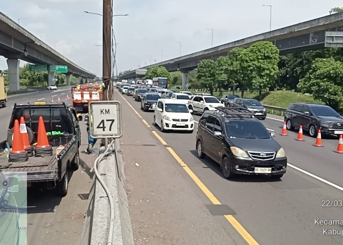 JTT Terapkan Contraflow Baru di Tol Jakarta–Cikampek untuk Antisipasi Lonjakan Kendaraan