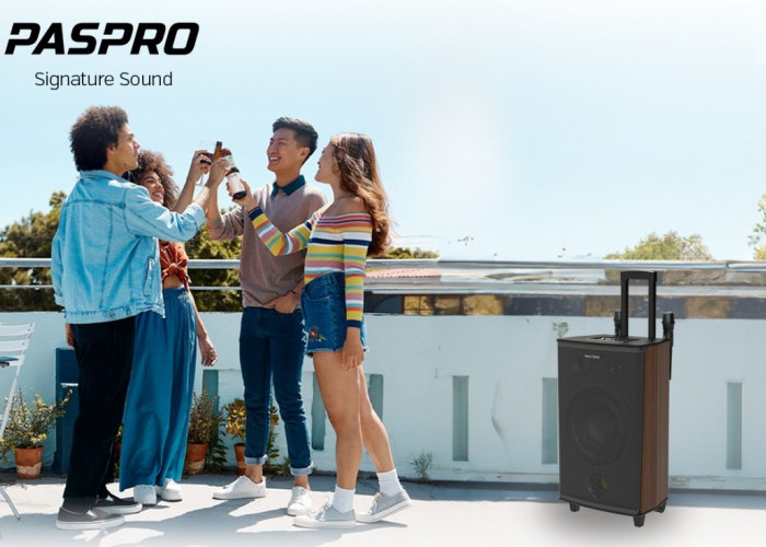 Terobosan Baru! Speaker PASPRO F6 Series Dukung Fitur TWS dengan Kualitas Suara Stereo