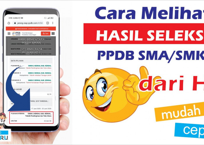 Cara Melihat Hasil PPDB Jabar 2023 Tahap I Jenjang SMA dan SMK yang Diumumkan Secara Resmi Oleh Disdik Jabar