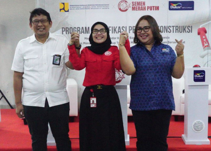 Kerjasama Semen Merah Putih, Dulux Paint dan BJKW-3 Tingkatkan Kualitas Bangunan