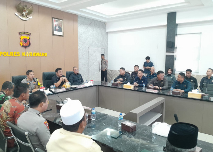 Polres Karawang Terima Kunjungan 16 Peserta Management Training Course Level III Sespimmen Dikreg Ke-64