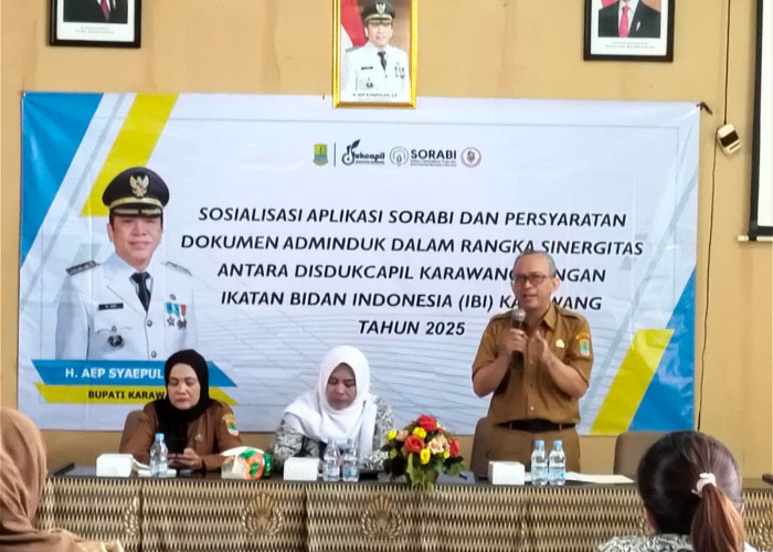 Disdukcapil Karawang Sosialisasikan Aplikasi SORABI kepada IBI Ranting Karawang