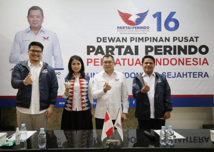 Lantik Dua Fungsional DPP, HT: Bawa Generasi Muda memilih Partai Perindo 