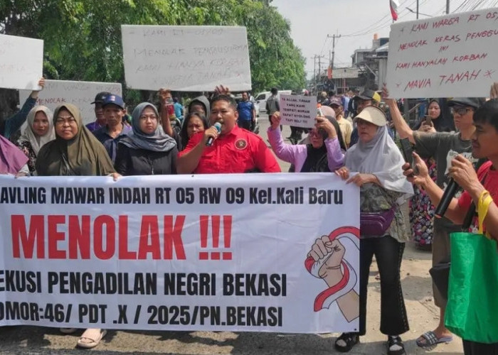 Warga Kali Baru Tolak Pengukuran Lahan 2,3 Hektare oleh BPN