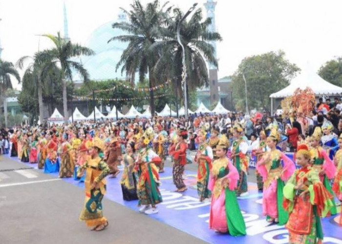 CFD Bekasi Dipadati Ribuan Penari Tari Kolosal
