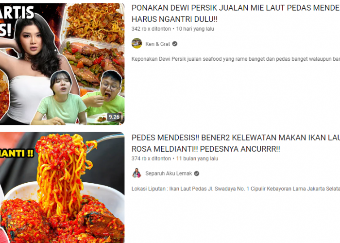 Viral Mie Cumi Laut Pedas Rosa Meldianti, Inilah Resep Ala Rumahan yang Bisa Kamu Coba