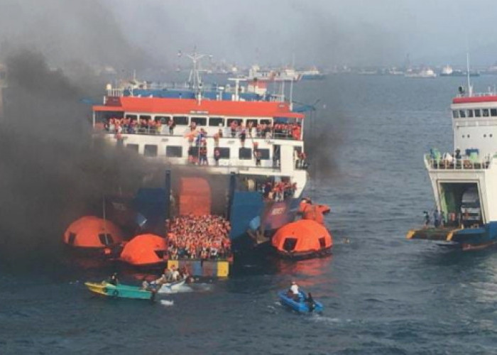 Basarnas: Jumlah Penumpang Royce 1 yang Kebakaran di Selat Sunda 456 Orang