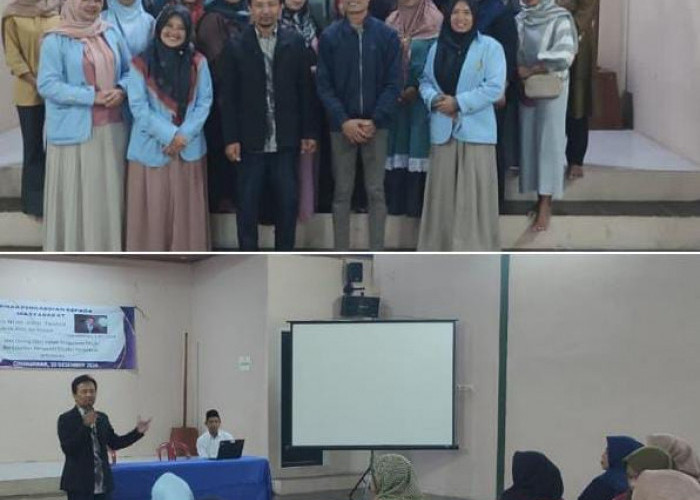 Dosen STAI DR KH EZ Muttaqien Purwakarta Gelar Seminar Outing Class di Desa Cihanjawar