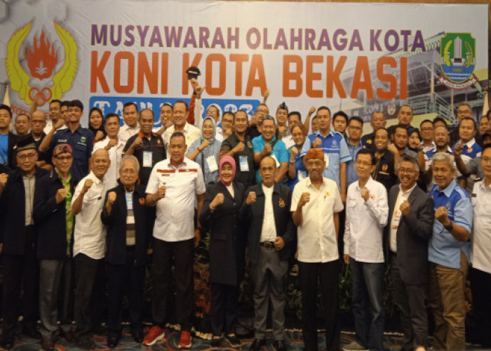 Musyawarah Mufakat, Tri Adhianto Resmi Pimpin KONI Kota Bekasi
