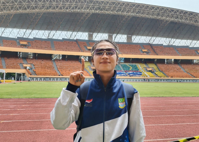 Sope Jaerosika, Dara Cantik Kabupaten Bekasi Sabet Emas Pertama Atletik