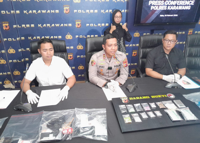 Dalam Sebulan, Polres Karawang Ringkus 28 Orang Terkait Kasus Narkoba