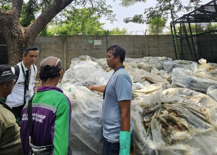 DLHK Karawang bersama PT BMJ Gelar Pelatihan Pengolahan Sampah Organik Jadi Pupuk Kompos