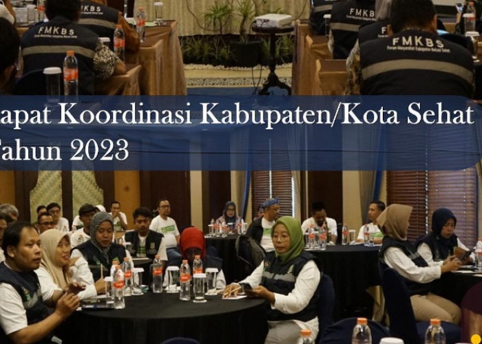 Bappeda Kabupaten Bekasi Gelar Rapat Koordinasi Kabupaten/Kota Sehat