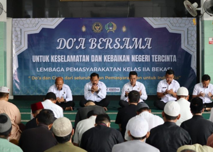 Doa Bersama di Lapas Bekasi Perkuat Persatuan dan Spirit Kebangsaan