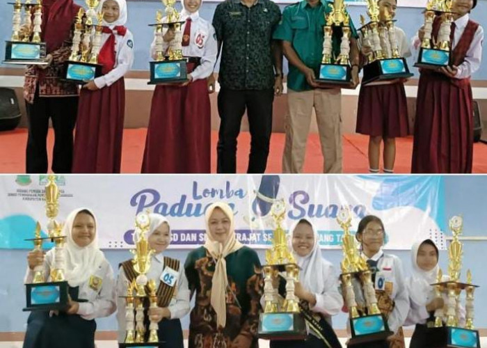 525 Siswa SD-SMP di Karawang Ikuti Lomba Paduan Suara, Ini Daftar Sekolah Peraih Juara