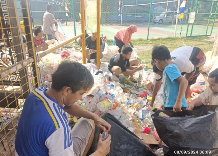 Kreatif, Warga Sukadami Ciksel Manfaatkan Sampah Jadi 'Pundi-pundi' Duit