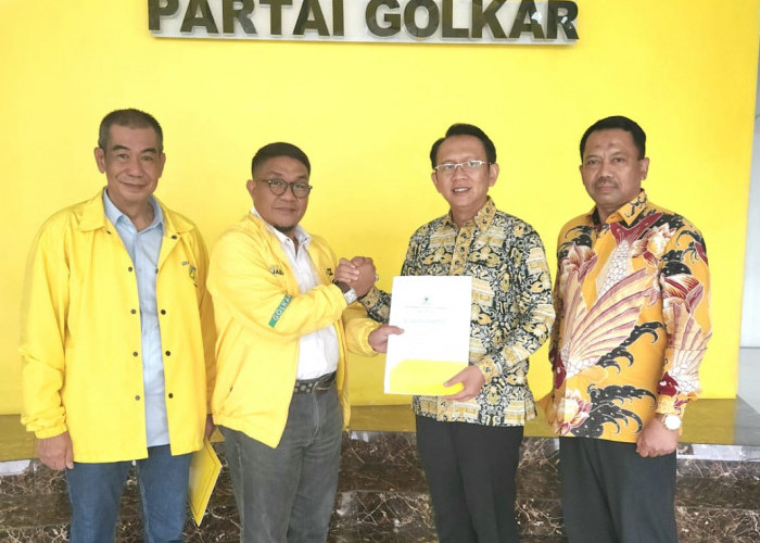 DPP Partai Golkar Keluarkan SK B1KWK untuk Pasangan Dani Ramdan-M. Ikhwan Syahtaria