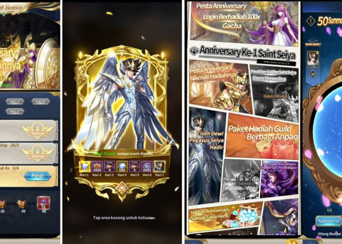 Update Terbaru Saint Seiya Legend of Justice : Event Keren Menanti, Ada Pegasus God Cloth Gratis
