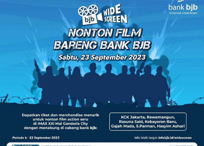 Nabung di bank bjb Bisa Nonton Bioskop Gratis, Simak Peluang Menonton Expendables 4 Bersama bank bjb 