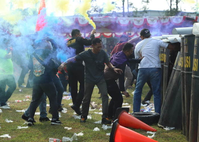 Simulasi Sispamkota, Polres Metro Bekasi Siap Amankan Pilkada Kabupaten Bekasi 2024