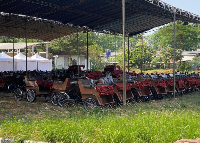 Prabowo Kirim 220 Unit Becak Listrik ke Karawang, Ini Sasaran Penerimanya