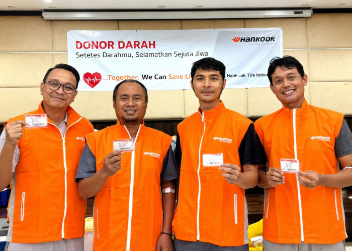 Hankook Tire Indonesia Perluas Program Donor Darah untuk Dukung Ketersediaan Stok Darah PMI Bekasi