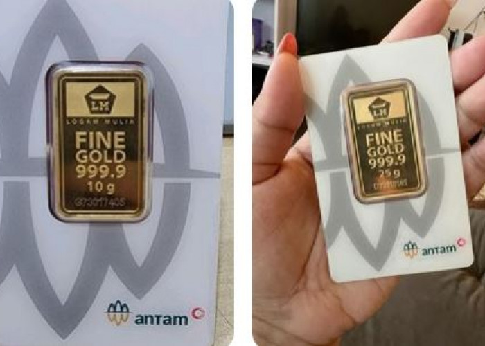 Lagi, Harga Emas Antam Kembali Melejit Hari Ini, Naik Rp 40.000 per Gram, Cek Rinciannya