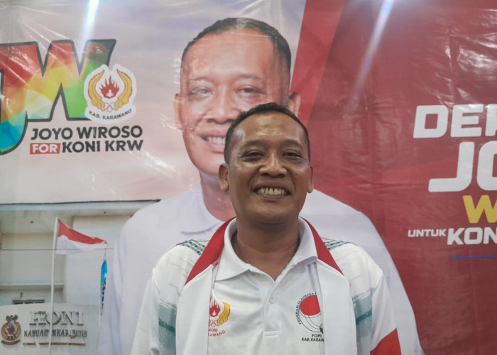 Ketua FOPI Karawang Joyo Wiroso Optimis Terpilih Jadi Ketua KONI