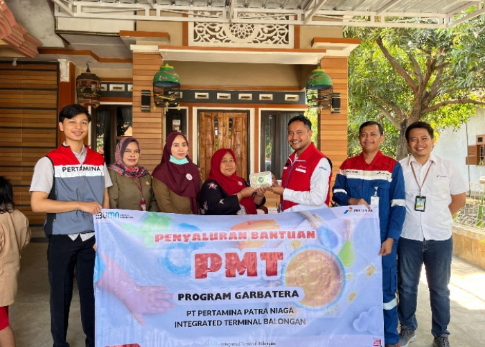 Pertamina Patra Niaga Regional JBB Tingkatkan Kualitas Nutrisi Masyarakat Melalui Program GARBATERA