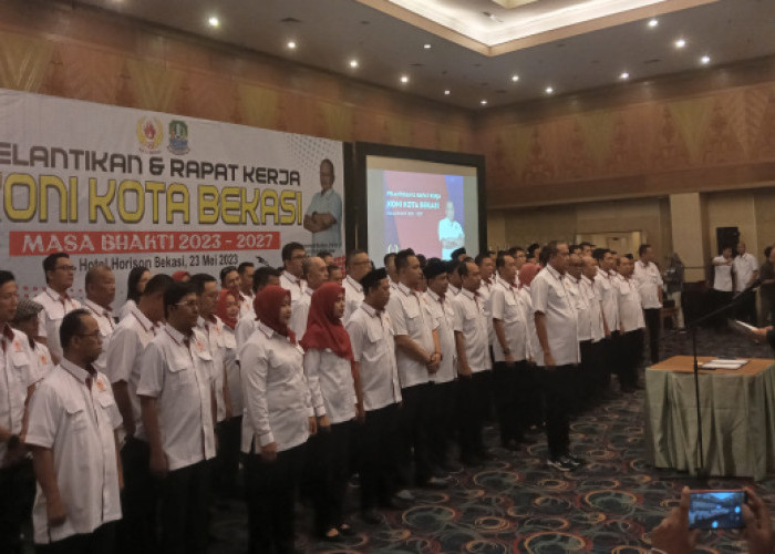 Pelantikan Ketua Umum dan  Pengurus KONI Kota Bekasi Periode 2023-2027