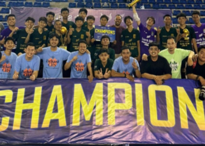 Menang Telak Skor 3-0, Kota Bekasi Juara Piala AFP Jabar 2023