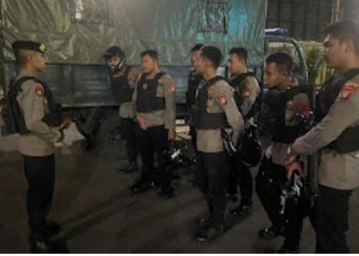 Patroli Besar Polres Metro Bekasi Antisipasi Kejahatan Jalanan dan Tawuran