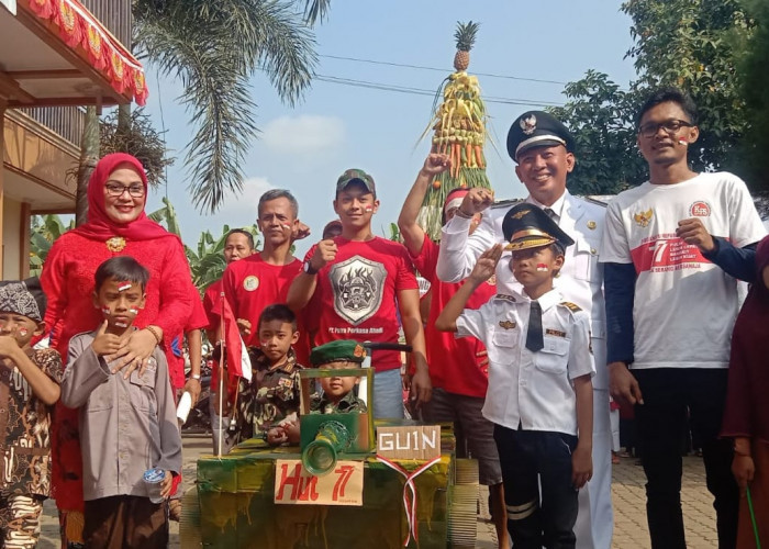 Sambut HUT RI ke 79, Pemdes Serang Gelar Turnamen Sepakbola hingga Karnaval Seni Budaya