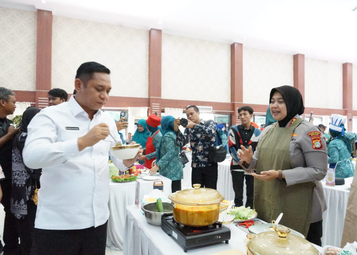 80 Tim Adu Kreasi Olahan Ikan, Polres Metro Bekasi Edukasi Menu Sehat Keluarga