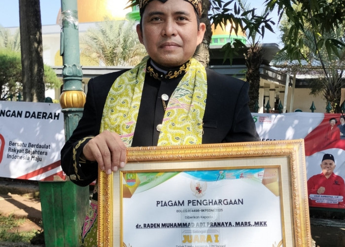 Momen Hari Jadi Kabupaten Bekasi ke 75, Kapus Sukadami Dapat Hadiah Istimewa 