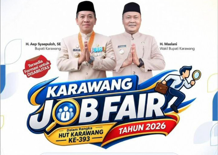 Job Fair Karawang 2026 Resmi Dibuka, Sediakan 2.000 Formasi bagi Warga Ber-KTP Karawang