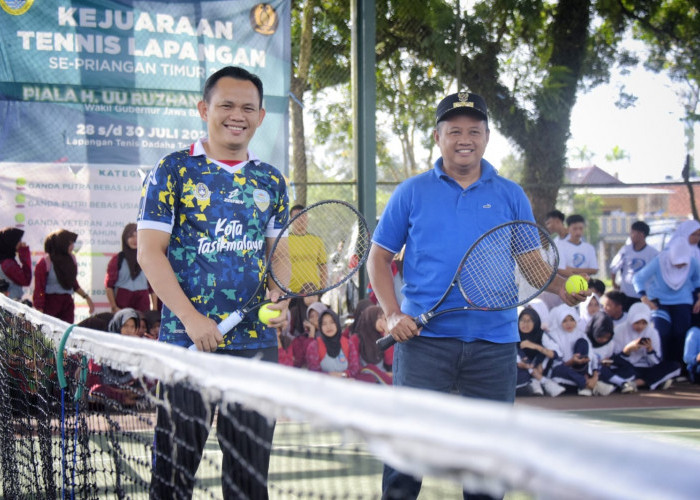 Kejuaraan Tenis Lapangan se-Priangan Timur Jadi Wadah Pembinaan Atlet
