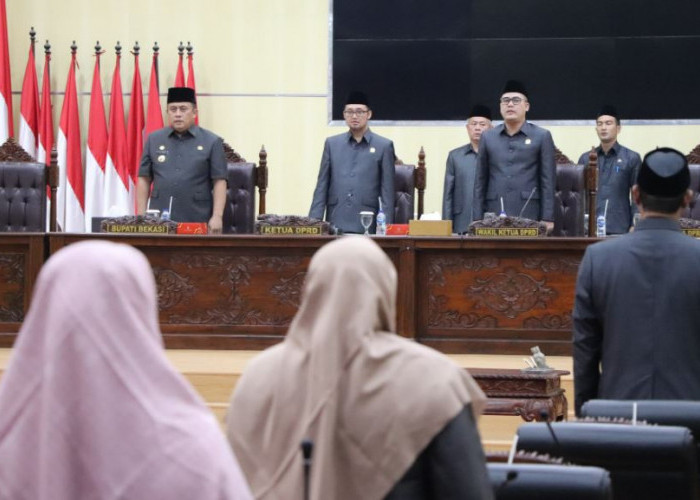 Usup Supriatna Resmi Gantikan Soleman Sebagai Wakil Ketua DPRD Kabupaten Bekasi 