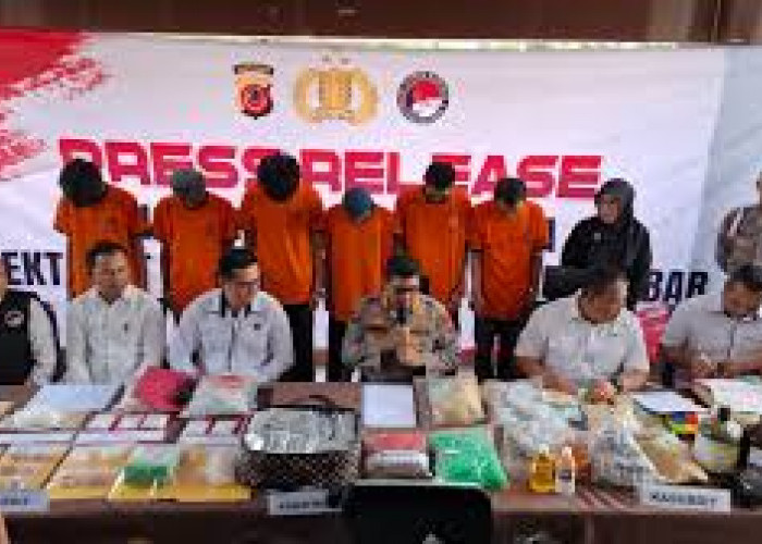 Polda Jabar Bongkar 257 Kasus Narkoba, 317 Tersangka Ditangkap