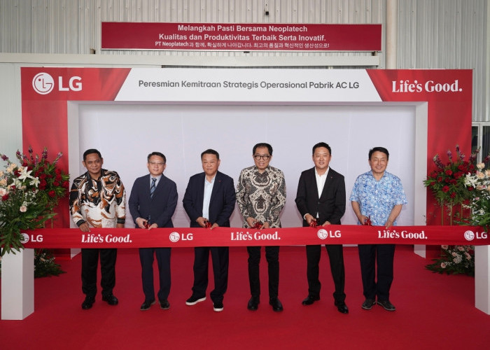 LG Electronics Resmikan Pabrik Baru di Kota Bekasi
