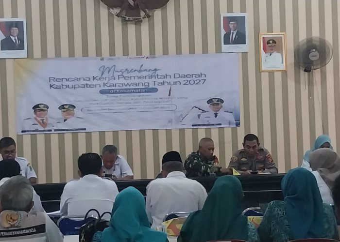 Banyak Infrastruktur yang Rusak, Musrenbang Rengasdengklok Usulkan Perbaikan