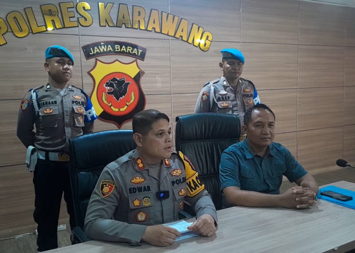 Perilakunya Kurang Baik saat Bertugas, Polres Karawang Bekuk Oknum Polisi yang Bikin Resah Warga