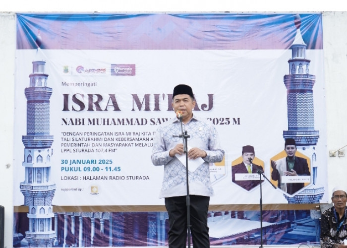 LPPL Sturada 107,4 FM Gelar Peringatan Isra Mi'raj 1446 H