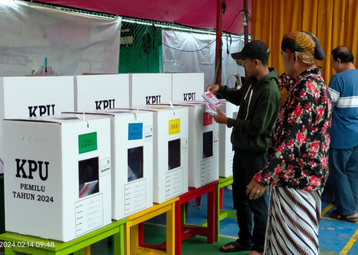 Tingkat Partisipasi Pemilih di Desa Sukadami Mencapai Kurang Lebih 80 Persen