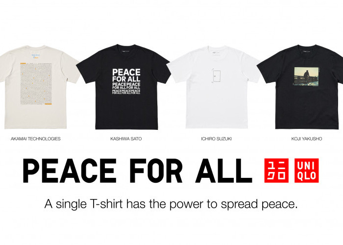 UNIQLO Luncurkan Desain Baru T-shirt PEACE FOR ALL