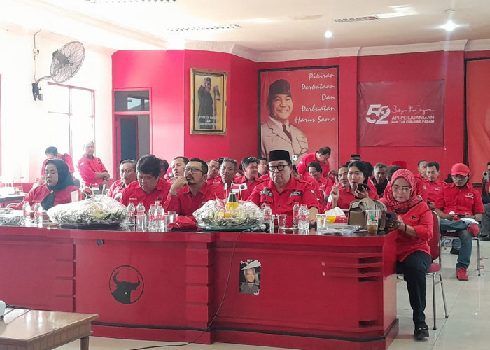 HUT ke-52, PDIP Karawang Tegaskan Dukungan Penuh untuk Megawati di Kongres VI