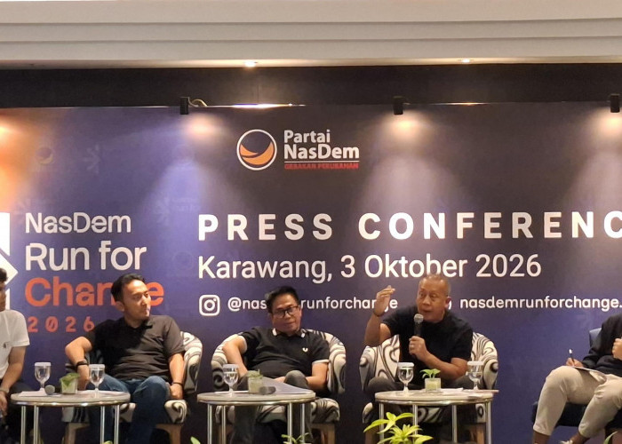 Pendaftaran Dibuka 4 Oktober, NasDem Run for Change 2026 Targetkan 10 Ribu Pelari di Karawang