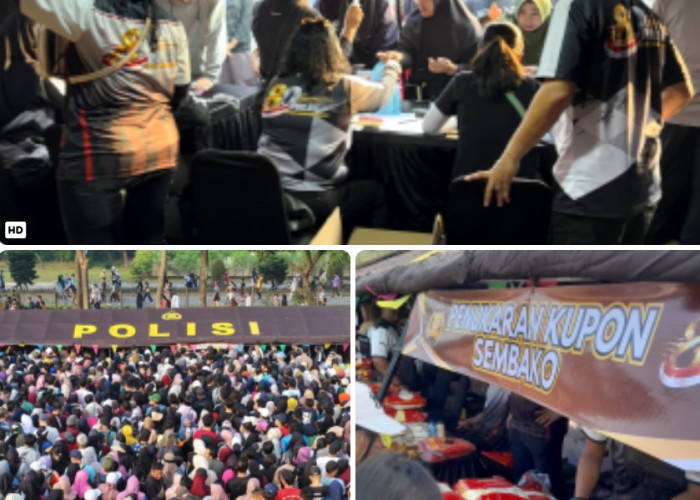 Pasar Murah Bhayangkara Diserbu Warga Cikarang